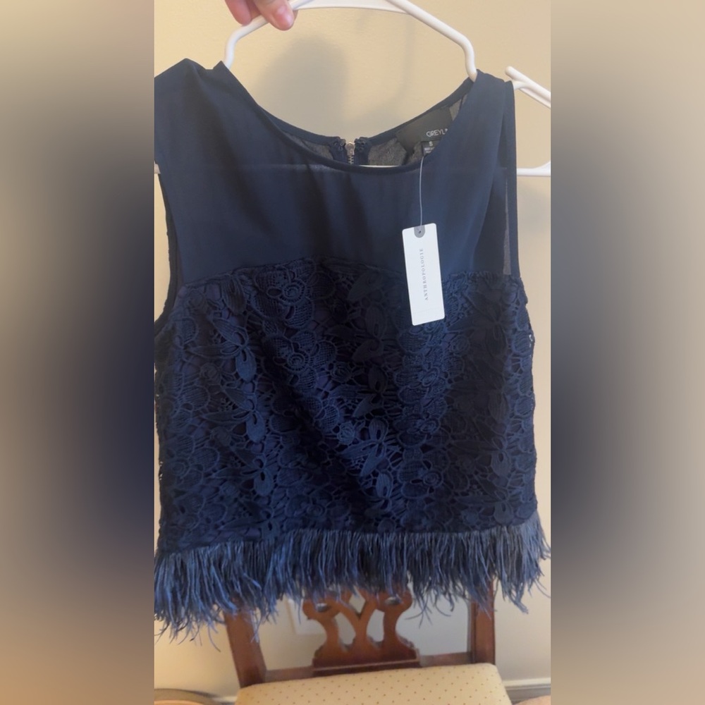 Anthropologie sleeveless top